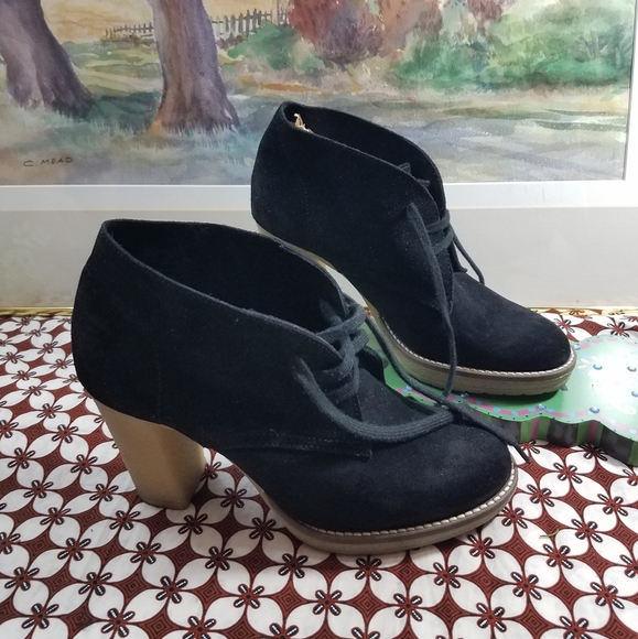 J.Crew black suede Booties - Picture 1 of 12